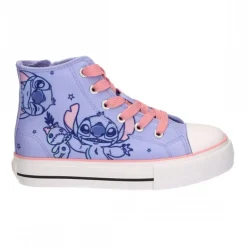 Zapatilla Alta de Loneta Vulcanizada Stitch