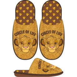 Zapatillas de casa abiertas El Rey León