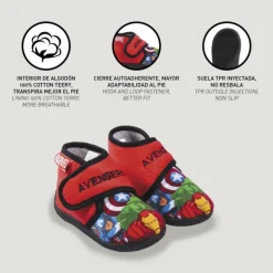 Zapatillas de casa Avengers Marvel