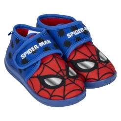 Zapatillas de Casa Media Bota Spiderman