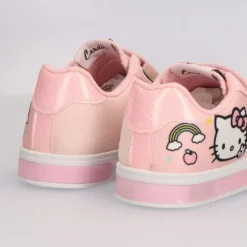 Zapatillas de Lona Hello Kitty con Luces y Suela de PVC