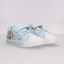Zapatillas de Loneta Frozen con Suela PVC y Luces