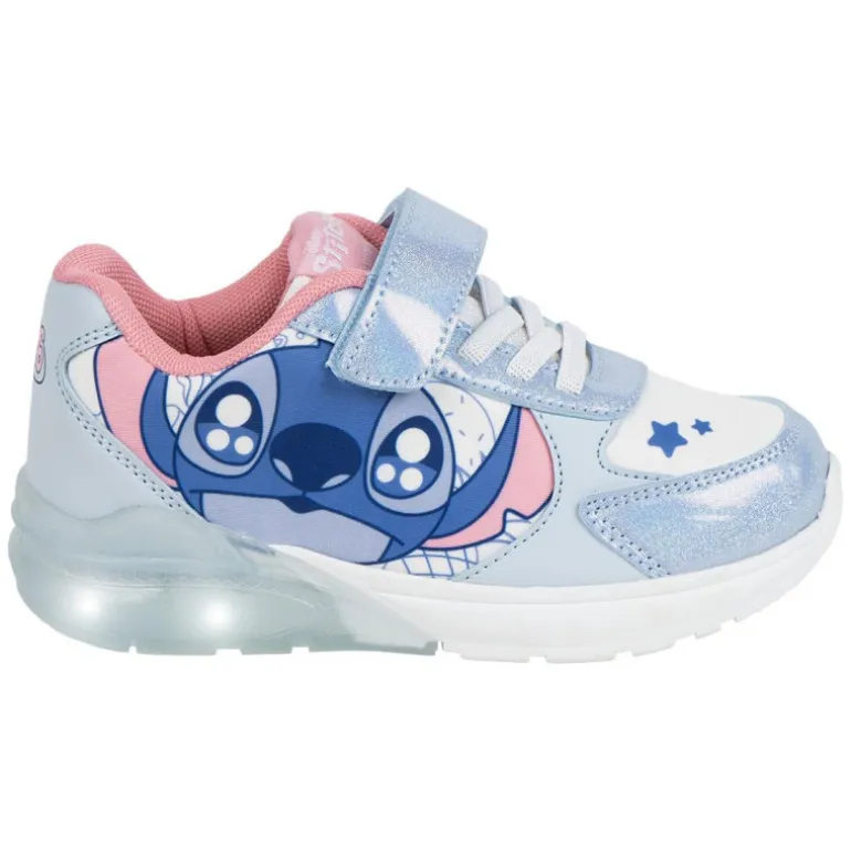 Zapatillas Deportivas con Luces de Stitch para Niños