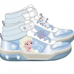 Zapatillas Deportivas Frozen con Luces y Suela de PVC