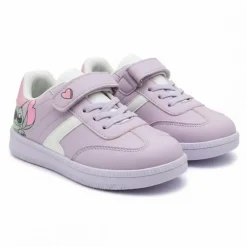 Zapatillas Deportivas Niña Stitch Lila con Suela PVC