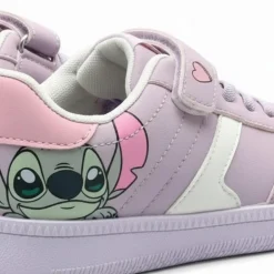 Zapatillas Deportivas Niña Stitch Lila con Suela PVC