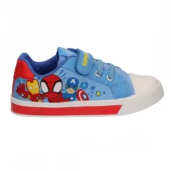 Zapatillas Loneta Spidey con Luces y Suela de PVC